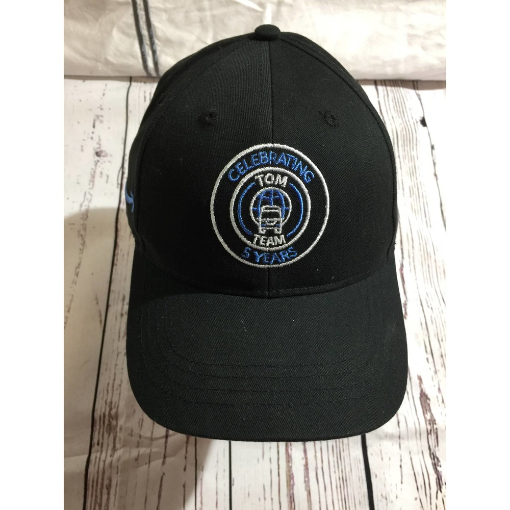 Celebrating Tom's Team Black Hat Cap Snap back by Clique